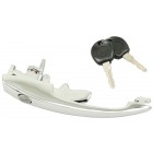 Door handle with keys, left or right, Beetle 8/67-