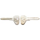 Key blank M - Beetle 08/70-, KG 08/70-07/74, Type3 08/70-07/73