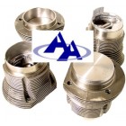 Big bore piston and cylinder set, casted, bore 94.0 mm, stroke 71.0 mm, upper 105 mm, lower 100 mm