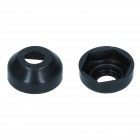 Axle cap between arm and body, set of 2, Beetle 8/69-, Karmann Ghia 8/69-, Type 3 8/69-, Bus 8/68-7/79