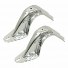 Chrome hinge brackets, Beetle