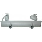 Exhaust, E-/TÜV approved, 1200 1/63-