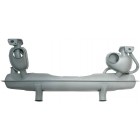 Exhaust, E-/TÜV approved, 1300-1600 8/65-
