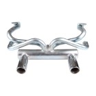 Type 1, 1200cc, 63 1/2-65 (40HP) Black with Chrome Tips, 1 3/8" tubing