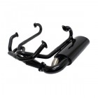 Sideflow Merged Exhaust System w/ Muffler, Type 1 66-73 Upright Engines Only, 1300-1600cc