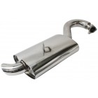 Stainless Steel Mondo Muffler for Merged Exhaust