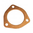 Copper exhaust gasket - Large 3 bolt flange