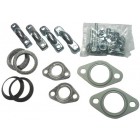 Exhaust assembly kit 25-30HP / Single tip
