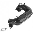 High performance heat exchanger, left. Ø outer 38 mm pipes, Ø inner 35 mm