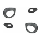 Seals, door handle, left and right, 4 pieces, Type3 61-67