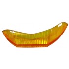 Amber turn signal lens front, Type3 64-69