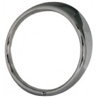 Headlamp rim, 1 hole, stainless steel