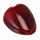 Tail light lens, top side, Beetle 10/52-7/55