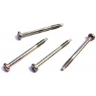TAILLIGHT LENS SCREWS 1962-1967 Bug taillight lens (U.S. style and European), to taillight housing, and secures 68-72 Bus front turn signal lens to body, set of four screws