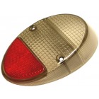 Tail light lens, Smoked, Beetle  1200 8/61-7/72, 13/1500 -7/67