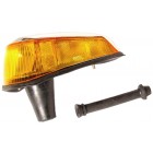 Front turn signal indicator, left, orange lens, USA-model, Beetle 8/70-