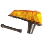 Front turn signal indicator, right, orange lens, USA-model, Beetle 8/70-