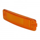 Glace de clignotant de pare-choc orange (sans marquage CE)