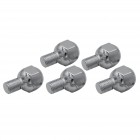 Chrome Lug Bolts - M12-1.5, 16mm Long, Set of 4
