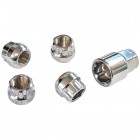 Locking Wheel Nut Set M14x1.5mm Radiused