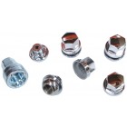 Locking Wheel Nut Set M12x1.5mm Radiused