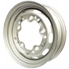 Silver Steel Wheel 4.5Jx15" with 5x205 Stud Pattern, ET25