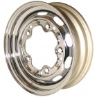 Chrome Steel Wheel 4.5Jx15" with 5x205 Stud Pattern, ET25