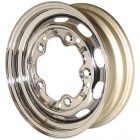 Chrome Steel Wheel 4.5Jx15" with 5x205 Stud Pattern, ET25