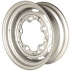 Silver Steel Wheel 5.5Jx15" with 5x205 Stud Pattern, ET15