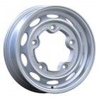 VW Wheel, Vintage 190 Silver Aluminum 5x205mm, 15x4.5, ET 34mm