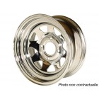 EMPI Steel VW Wheels, Chrome 15x10" 8 Spoke 4x130