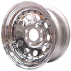 Modular Steel Chrome Plated Buggy Wheel 6Jx15" with 4x130 Stud Pattern, ET24