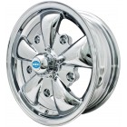 GT 5 Spoke Chrome Alloy Wheel 5.5Jx15" 5x205  with 5x205 Stud Pattern, ET20