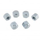 Domed cap nuts M6 (6 pieces)