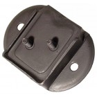 Rubber mount, gearbox, front, 52-59