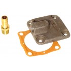 Oil Pump Cover w/Fitting and Gasket, Steel