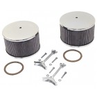 EMPI Air Cleaner Kit, 3 3/4" High, Pair