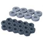 Cylinder Head Nut Sets - 8mm (w/special thick washers) (set of 16)