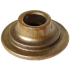 Concave washer for valve