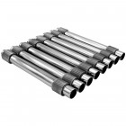 Set de 8 tubes enveloppes anti-déjaugeage en INOX