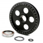 Laser Sand Seal Pulley, Bolt-In (Supplied with Aluminum Collar and Orange Seal)