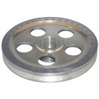 Standard size degree crankshaft pulleys with screened marks in coordinated colours. Blue