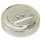 Cap, oil filler, chrome stock