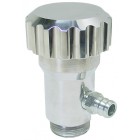 Polished Aluminum Oil Filler w/ Cap