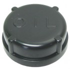 Replacement Black Plastic Screw-On Cap