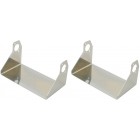 Chrome P/R Tube Protectors, Boxed, Pair