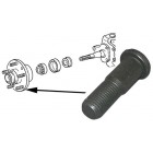 Wheel mounting bolt, front, 71-92 Bus