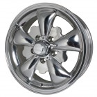 GT 5 Spoke  Alloy Wheel Polished 5.5Jx15" with 5x112 Stud Pattern, ET20