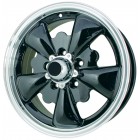 GT 5 Spoke  Alloy Wheel Black 5.5Jx15" with 5x112 Stud Pattern, ET20