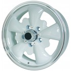 GT 5 Spoke  Alloy Wheel White 5.5Jx15" with 5x112 Stud Pattern, ET20